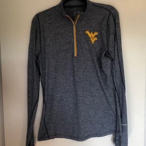 Nike WVU Dri-Fit 1/4 zip